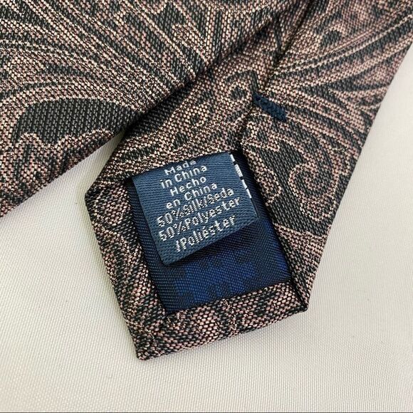 Ryan Seacrest Distinction Men’s Silk Blend Tie - Picture 4 of 4